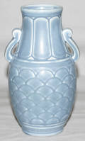 061147 ROOKWOOD POTTERY VASE XXIV W DOUBLE HANDLES