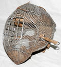 040105 ANTIQUE STEEL FENCING HELMET