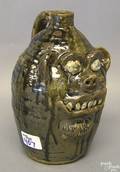 Georgia stoneware grotesque jug by Marie Rogers