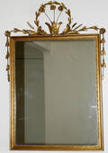 031181 HEPPLEWHITE STYLE GILT MIRROR 41 X 29
