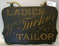 Carved and painted Tailor trade sign