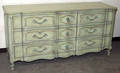072113 FRENCH STYLE MODERN TRIPLE DRESSER