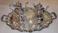 070065 REED  BARTON REGENT SILVER PLATE TEA SET
