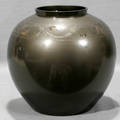 061222 JAPANESE OVERLAIDBRONZE VASE