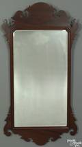 Large Chippendale mahogany looking glass ca 1790