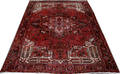 032068 HEREZ WOOL PERSIAN CARPET 12 6 X 9 7