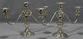 031219 FISHER  GORHAM STERLING CANDELABRA W 3LIGHT