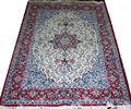 030089 ISFAHAN WOOL AND SILK PERSIAN RUG 5 7 X 3 7