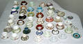 080135 PORCELAIN TEACUPS SAUCERS  DEMITASSE