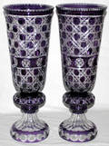 072137 COBALTTOCLEAR CRYSTAL URNS