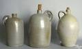 Three stoneware jugs