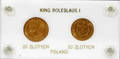 060158 POLISH PROOF GOLD COINS KING BOLESLAUS