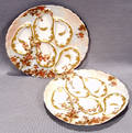 051200 HAVILAND  CO LIMOGES PORCELAIN OYSTER PLATES