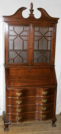 050116 ETHAN ALLEN STYLE MAHOGANY SECRETARY