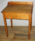 042186 SWISS PINE SCHOOL DESK 19TH C