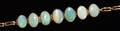 042157 10KT GOLD  OPAL BRACELET