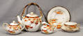 040208 JAPANESE PORCELAIN HAND PAINTED TEA SET