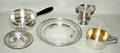 040198 TOWLE STERLING SILVER CUP PLATE SALT DISH 