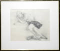 031254 SAUL SCHARY GRAPHITE ON PAPER SEATED NUDE