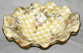 081259 MACKENZIECHILDS POTTERY BOWL