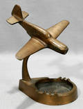 081252 BRONZE MUSTANG ASHTRAY