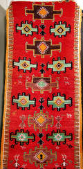 072182 MOROCCAN WOOL RUG 11 7 X 2 10