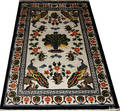 072181 CHINESE ALL SILK HAND WOVEN RUG 4 1 X 6