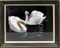 071287 YUAN HONGBING MULTICOLOR COTTON WORK SWANS