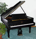 062183 STEINWAY GRAND PIANO EBONY
