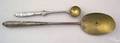 Wrought iron and brass miniature tasting ladle