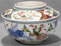 062163 JAPANESE IMARI PORCELAIN COVERED DISH