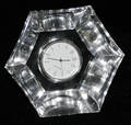 061287 BACCARAT CRYSTAL CLOCK