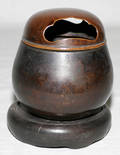 041245 ORIENTAL BRONZE BRAZIER POSSIBLY KOREAN