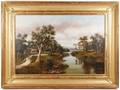 Derbyshire Landscape Oil Signed Gabriel Thompson