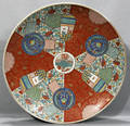 081303 JAPANESE IMARI PORCELAIN CHARGER