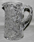 071328 CUT CRYSTAL WATER PITCHER