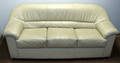 060230 CONTEMPORARY LEATHER SOFA
