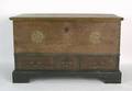 Pennsylvania painted poplar blanket chest early 19th c