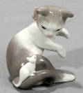 051298 LLADRO SPANISH PORCELAIN FIGURE CAT  MOUSE