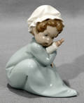 051297 LLADRO SPANISH PORCELAIN FIGURE BABY BOTTLE