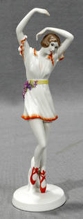 051286 ROSENTHAL BAVARIAN PORCELAIN FIGURE OF DANCER