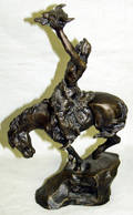 050226 RHONE BRONZE SCULPTURE APPEAL TO GREAT SPIRI