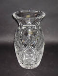 042255 WATERFORD QUALITY CUT GLASS VASE