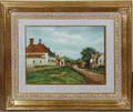 042241 TREMONT OIL ON CANVAS EUROPEAN VILLAGE