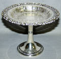 040273 ELLISBARKER SILVER PLATE COMPOTE VICTORIAN ST