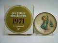 031365 HUMMEL ANNUAL PLATE 1971 FIRST YEAR BOXED