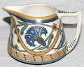 031352 GOUDA POTTERY PITCHER EARLY 20TH CENTURY