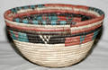 030216 AFRICAN WOVEN BASKET
