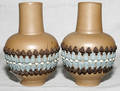071369 DOULTON LAMBETH SILICON STONEWARE VASES