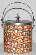 071359 VICTORIAN DEMI PORCELAIN BISCUIT BARREL